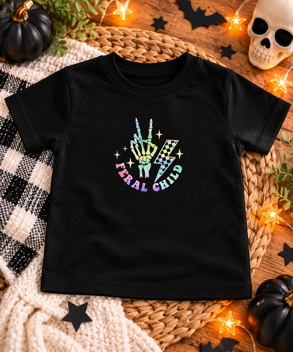 Feral Child Rainbow T-Shirt - 2-3Yrs