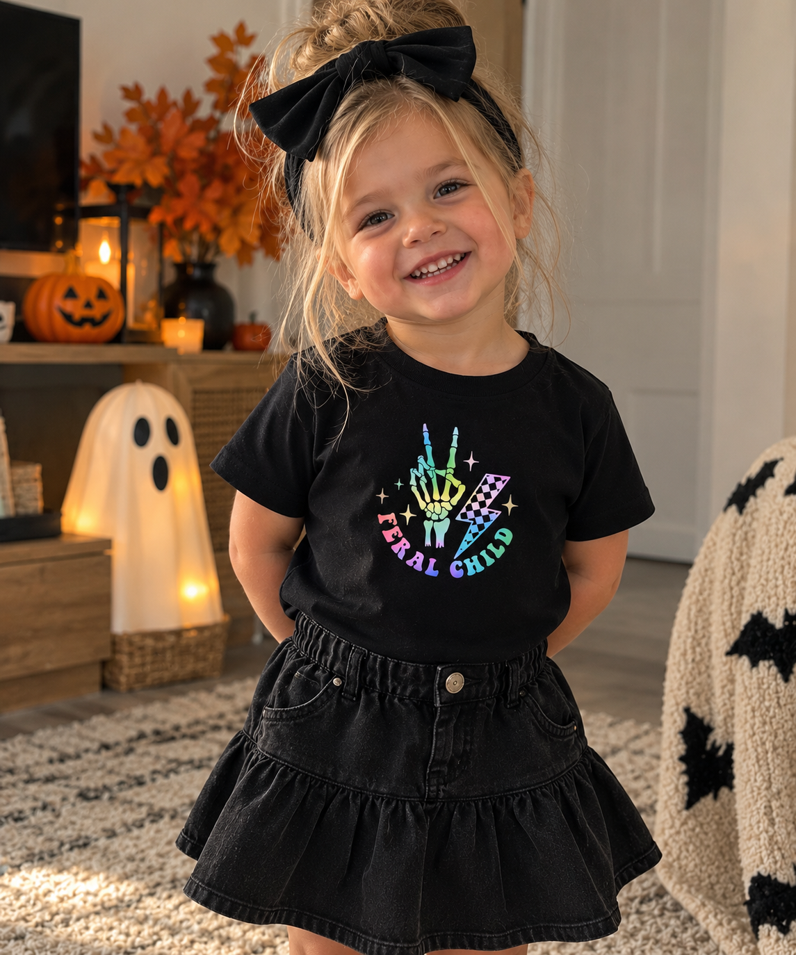 Feral Child Rainbow T-Shirt - 2-3Yrs