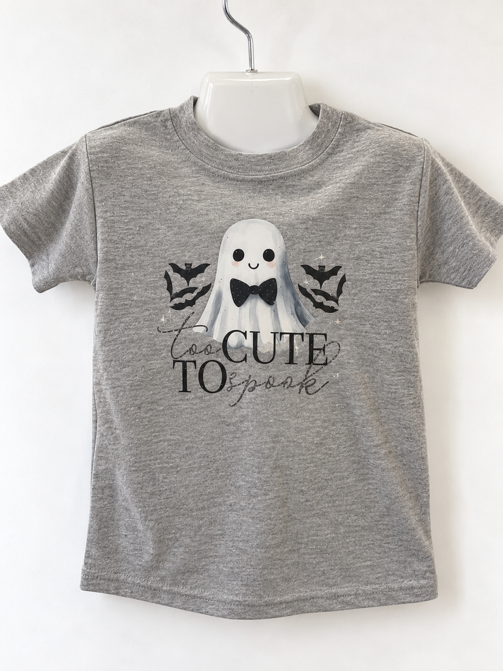Too Cute To Spook Halloween T-Shirt - 3-4Yrs
