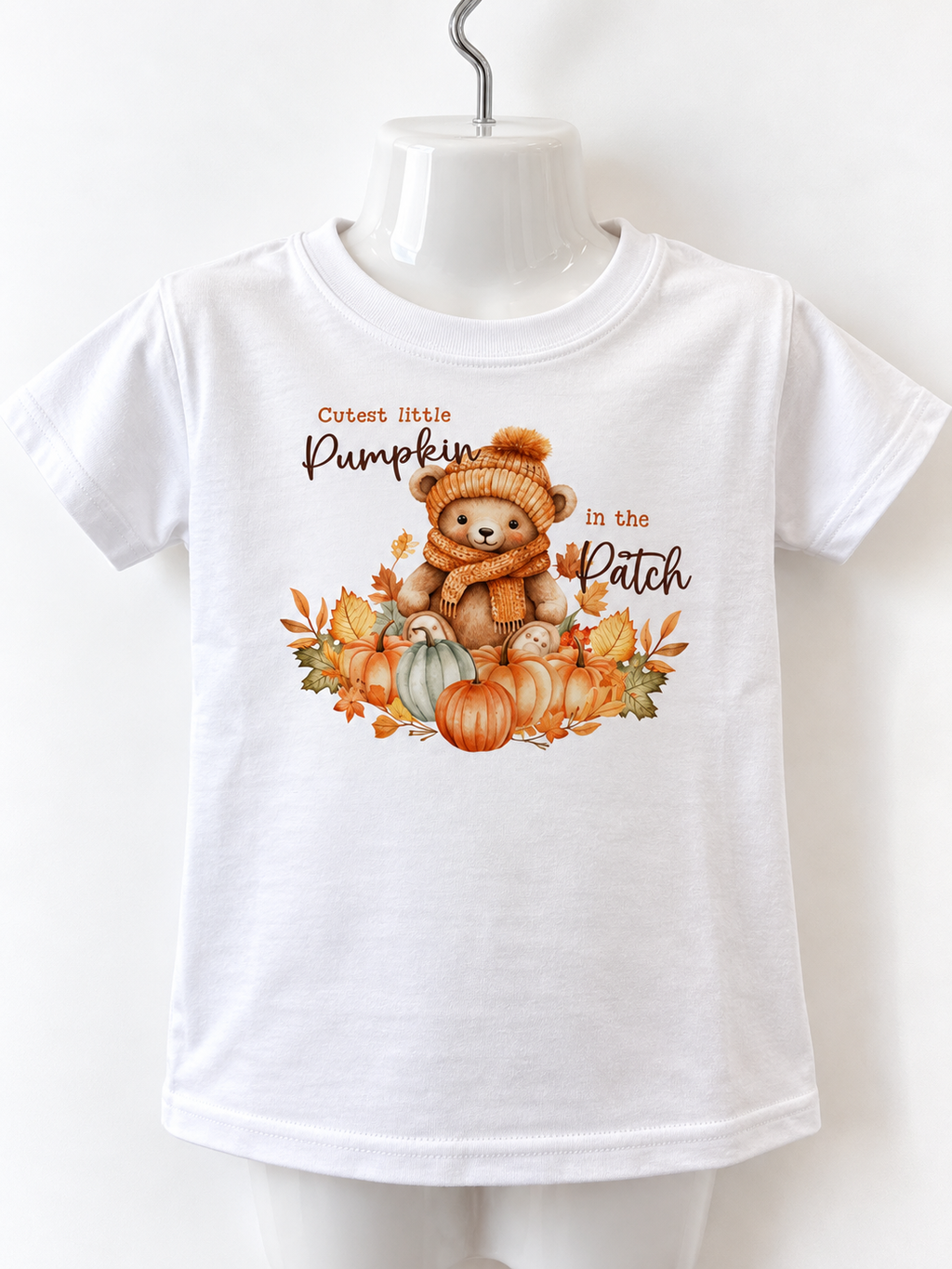 Cutest Little Pumpkin In The Patch T-Shirt - 1-2Yrs