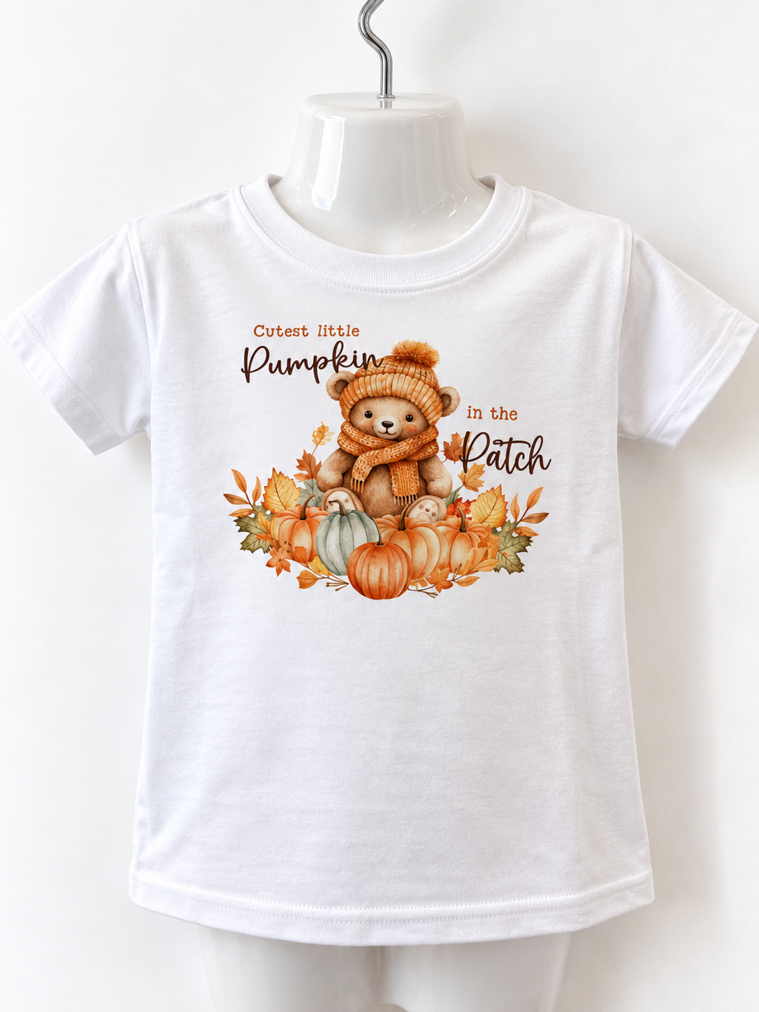 Cutest Little Pumpkin In The Patch T-Shirt - 1-2Yrs