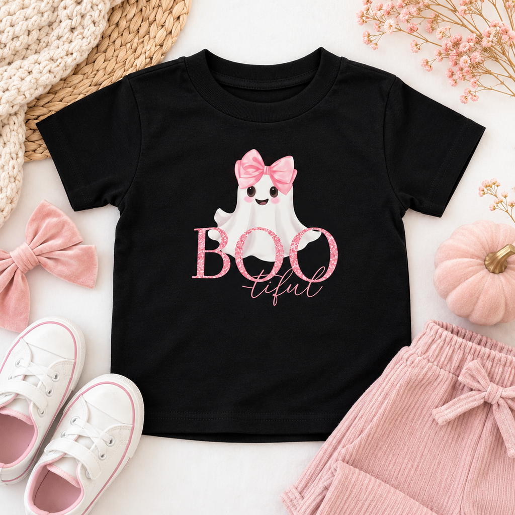 BOO-tiful Halloween T-Shirt - 2-3Yrs