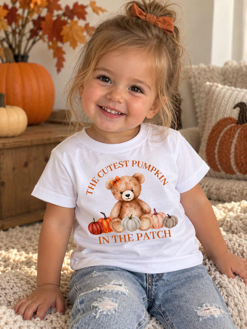 The Cutest Pumpkin In The Patch T-Shirt - 1-2Yrs