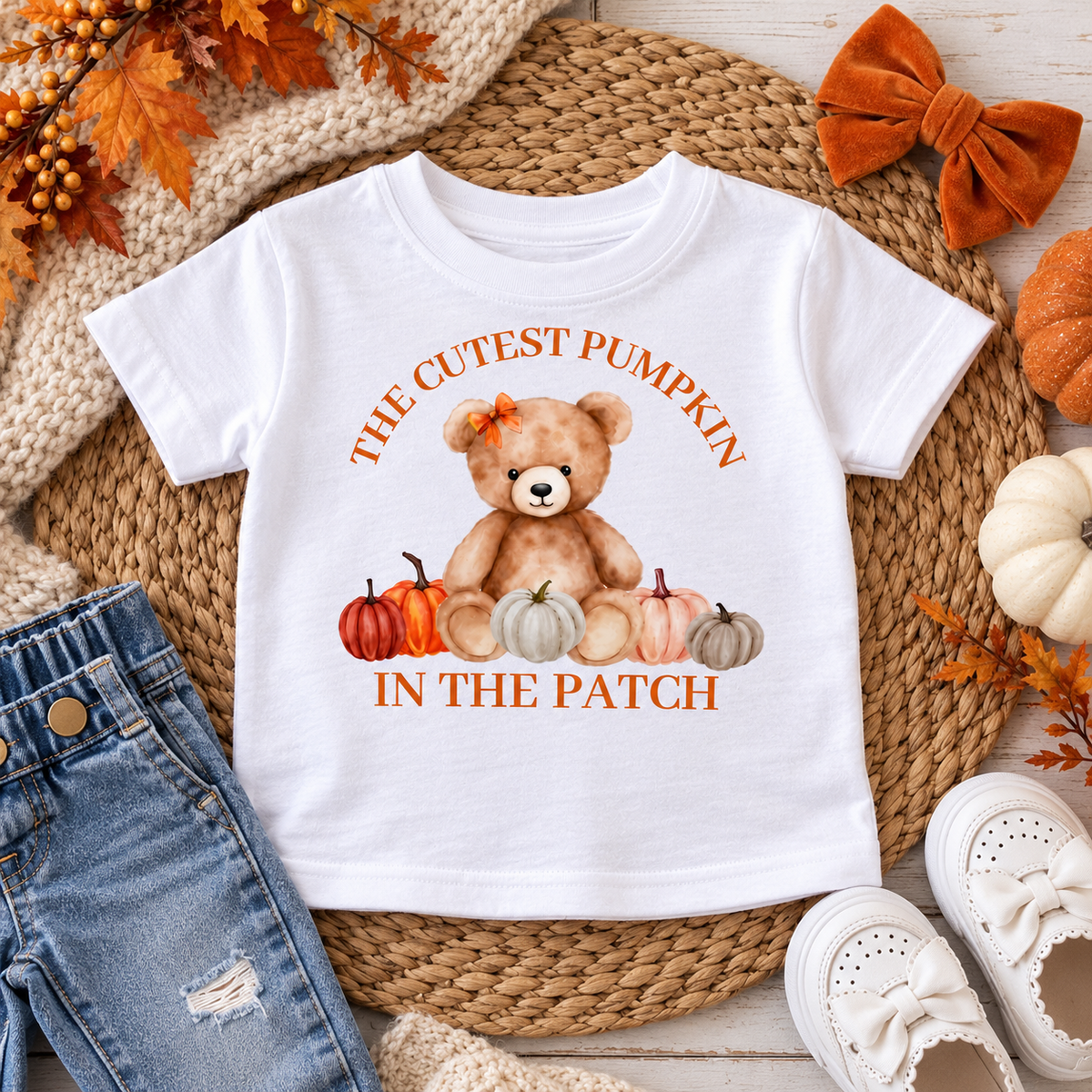 The Cutest Pumpkin In The Patch T-Shirt - 1-2Yrs