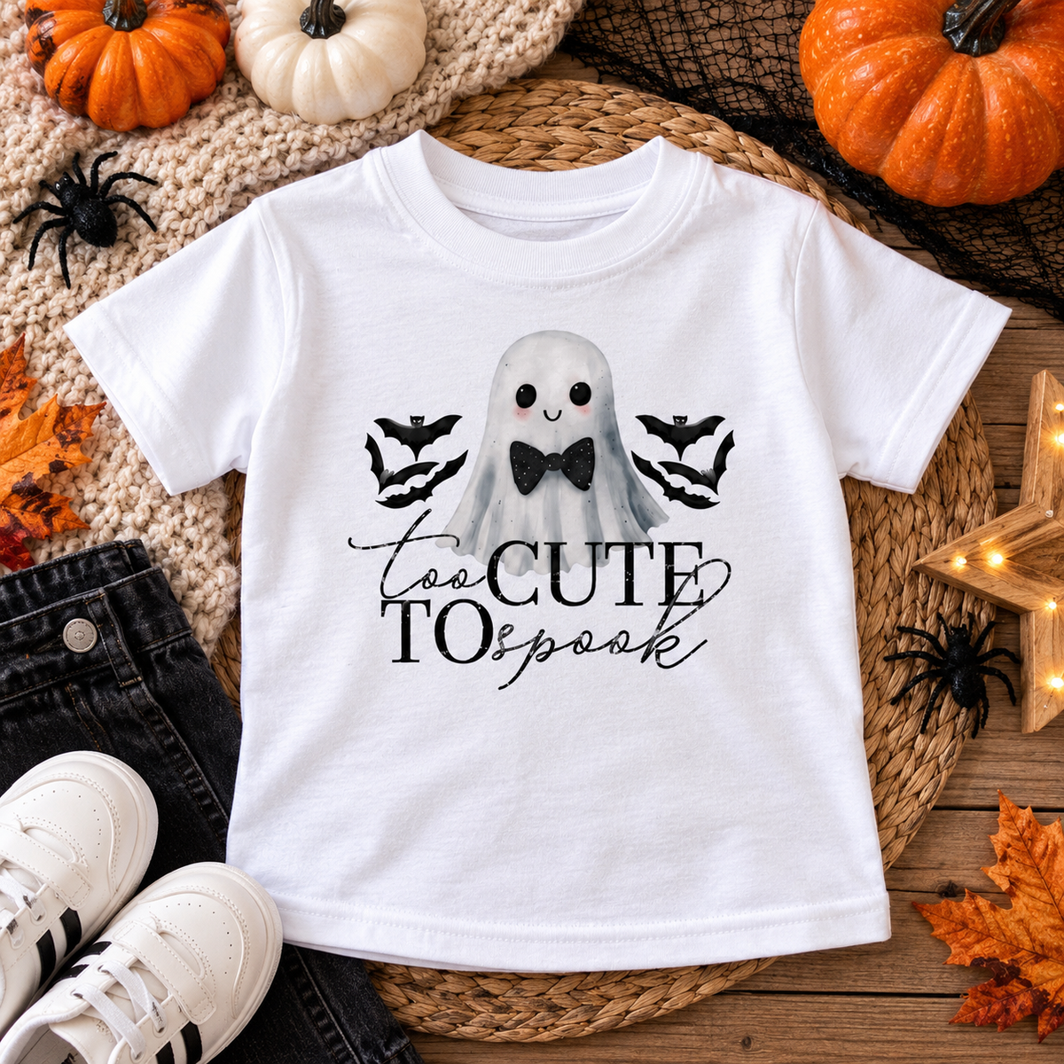 Too Cute To Spook T-Shirt - 1-2Yrs