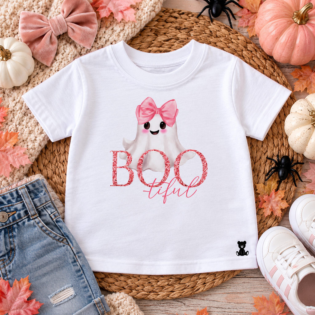 Boo-tiful Halloween T-Shirt - 1-2Yrs