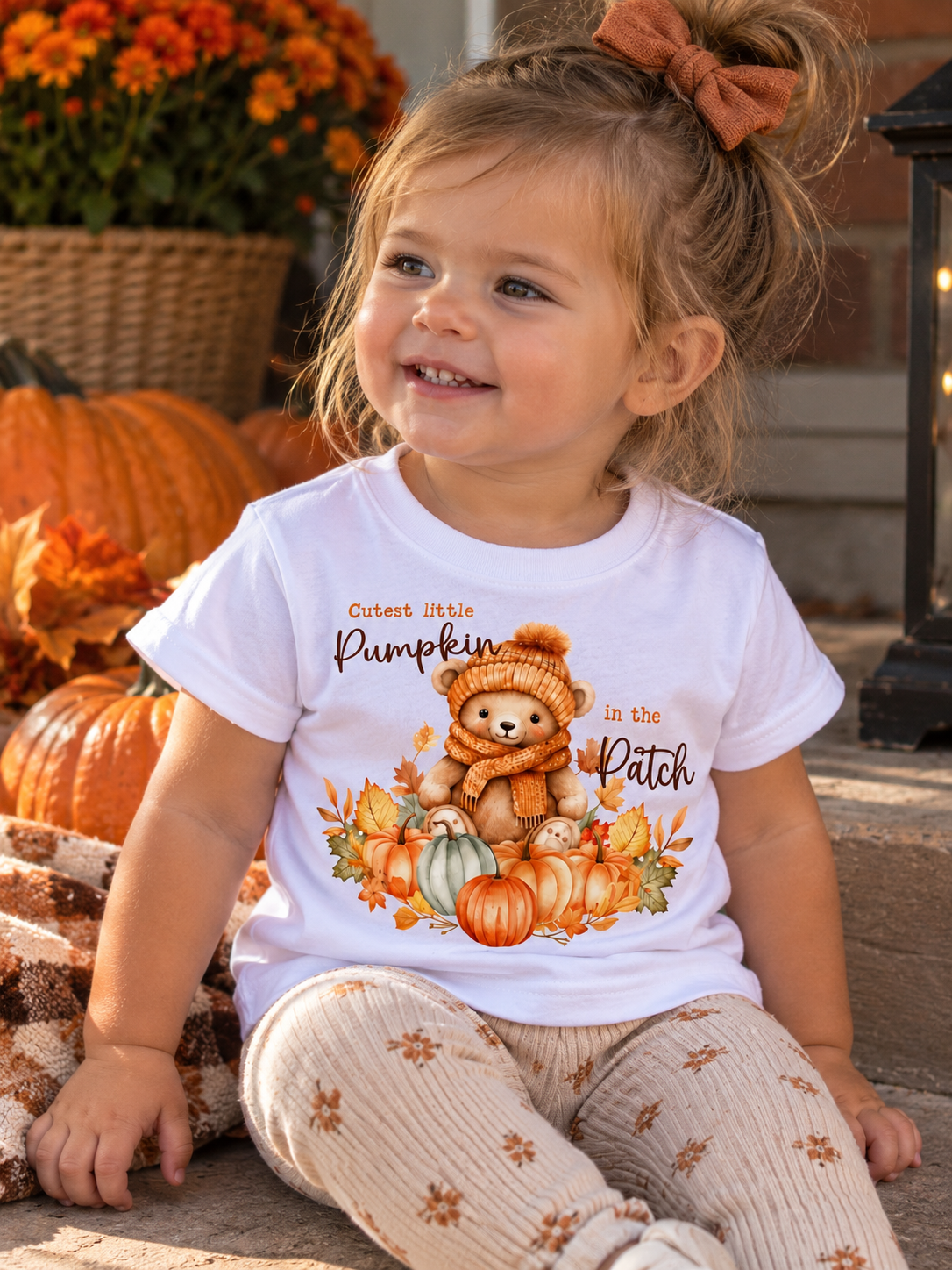 Cutest Little Pumpkin In The Patch T-Shirt - 1-2Yrs