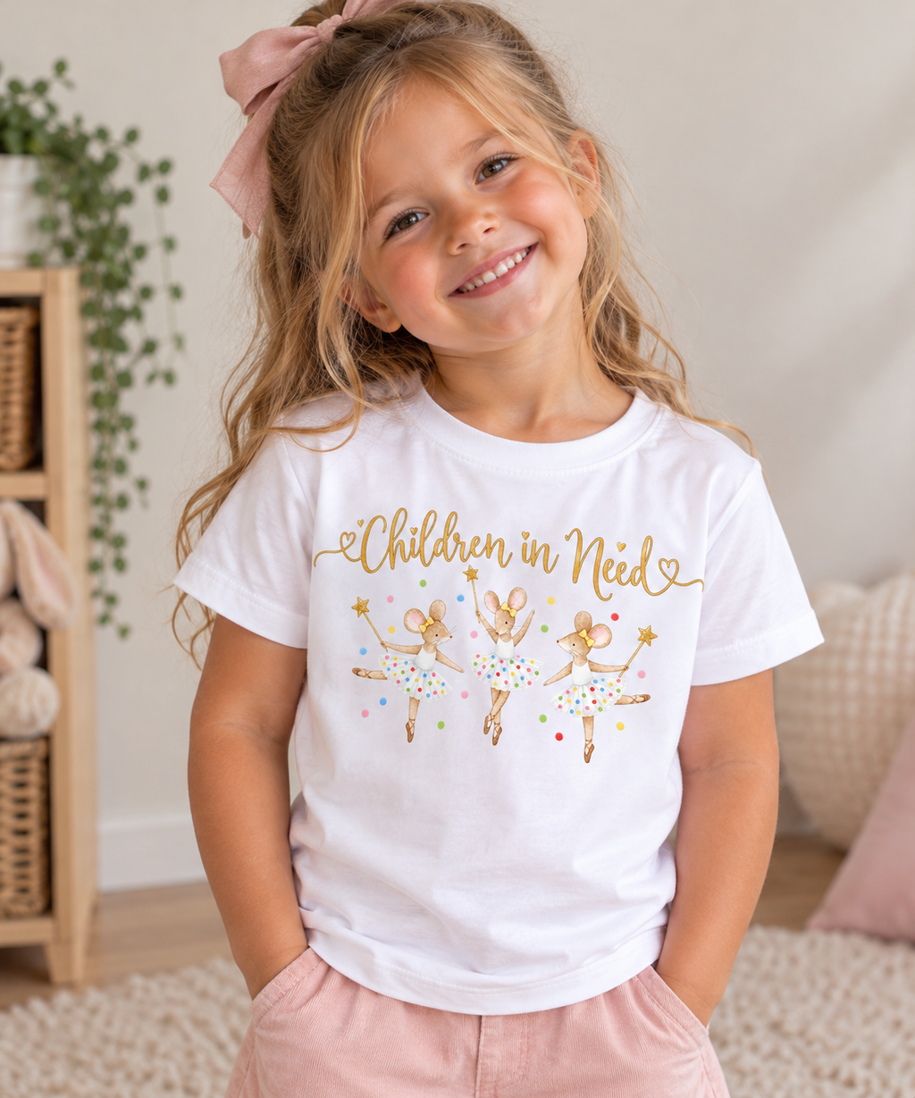 Dancing Mice Children In Need T-Shirt