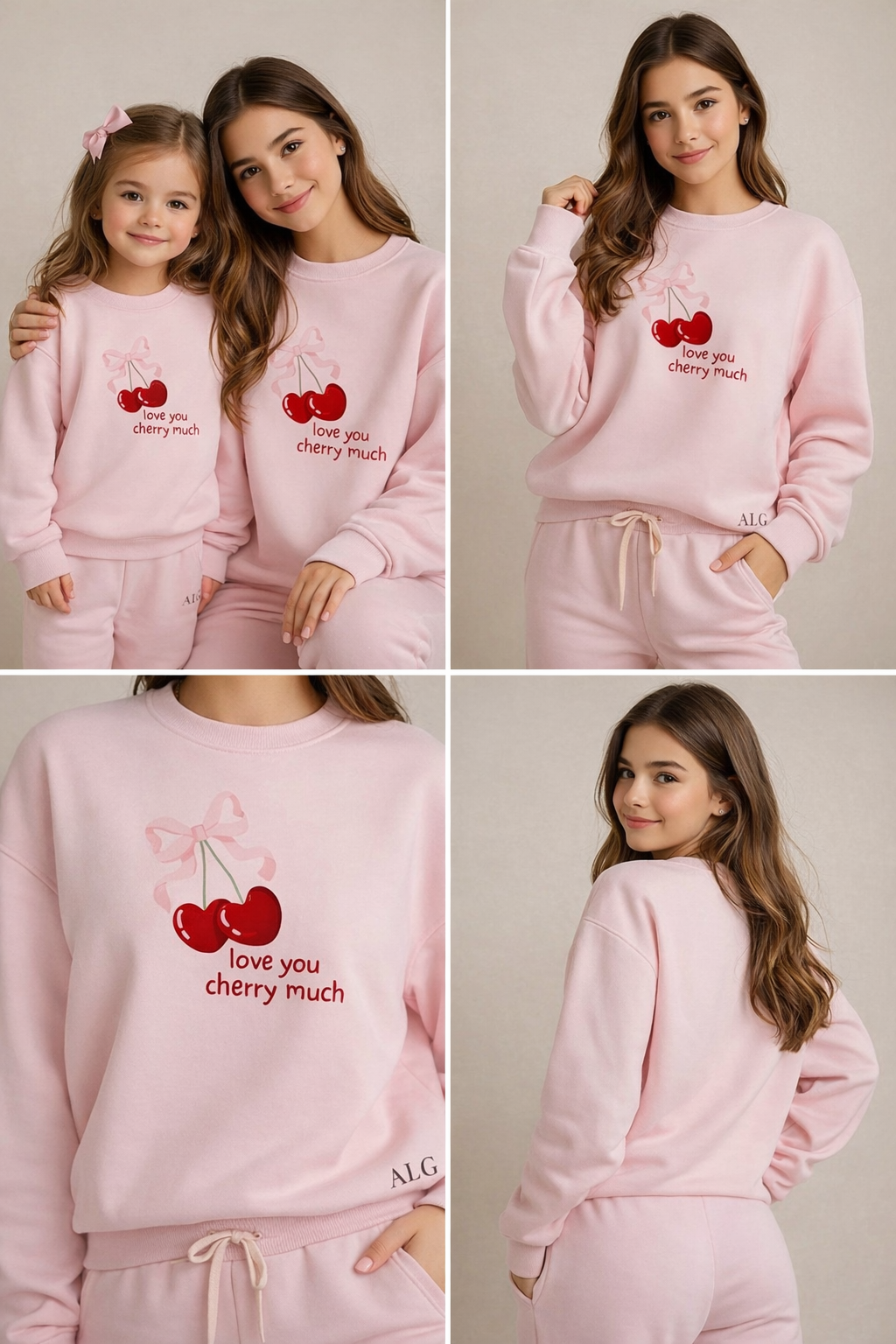 “Love you Cherry much” sweater