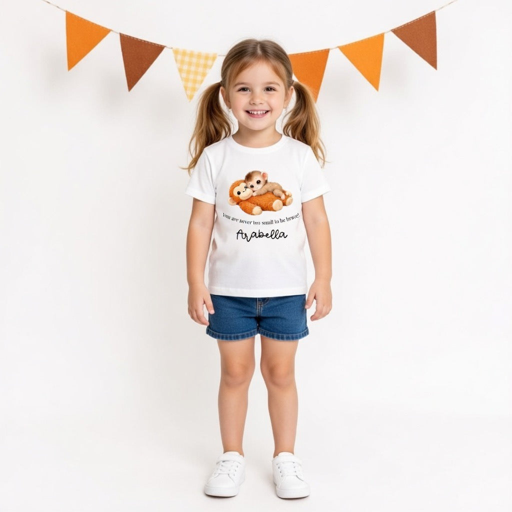 Orangutan personalised Teddy and t-shirt gift set