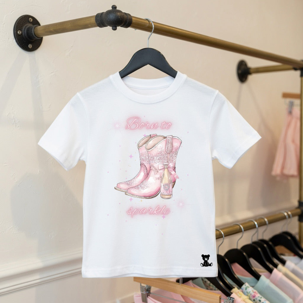 Born To Sparkle Cowgirl T-Shirt