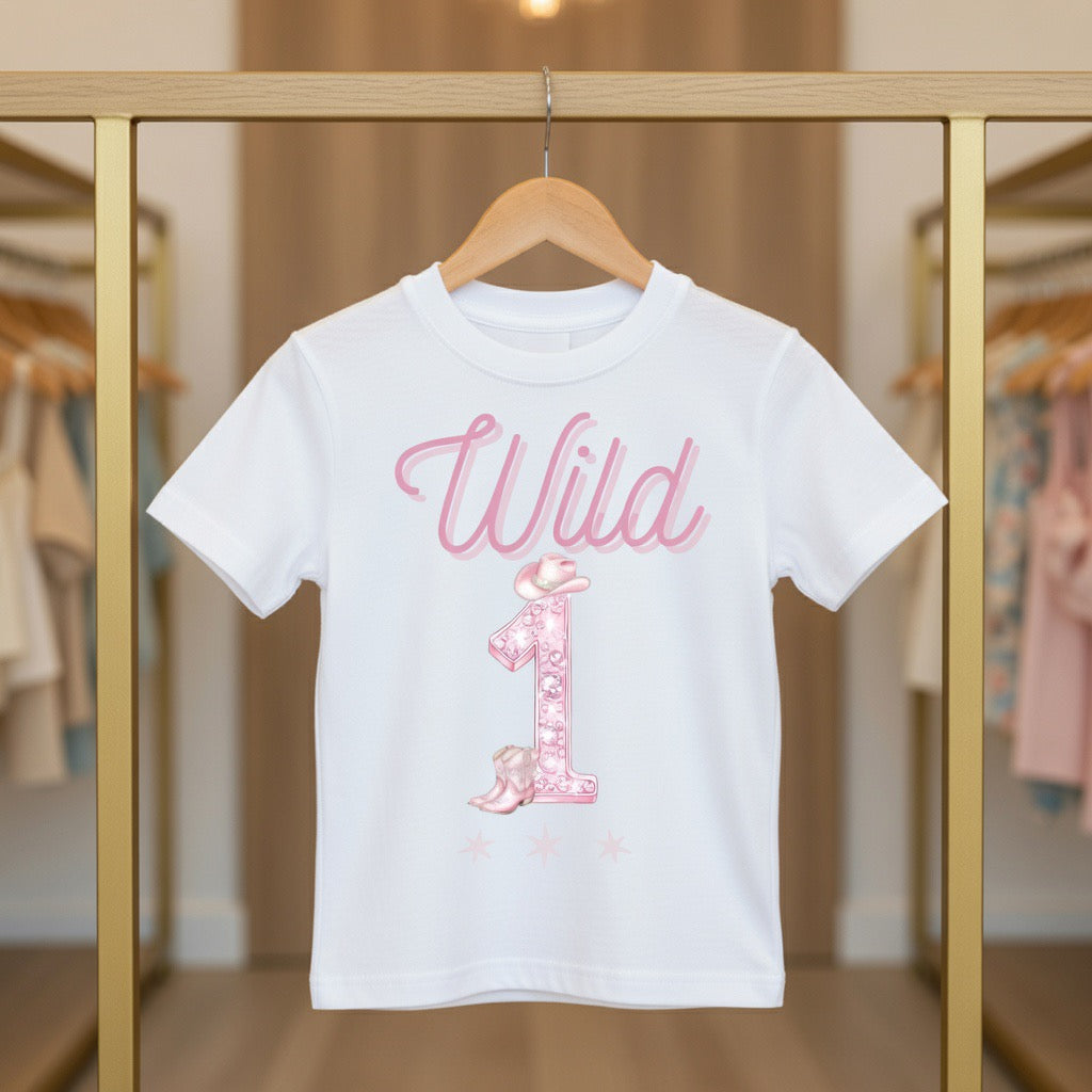 ‘Wild 1’ Birthday T-Shirt